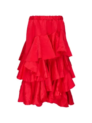 Comme Des Garçons Comme Des Garçons ラッフル ティアードスカート