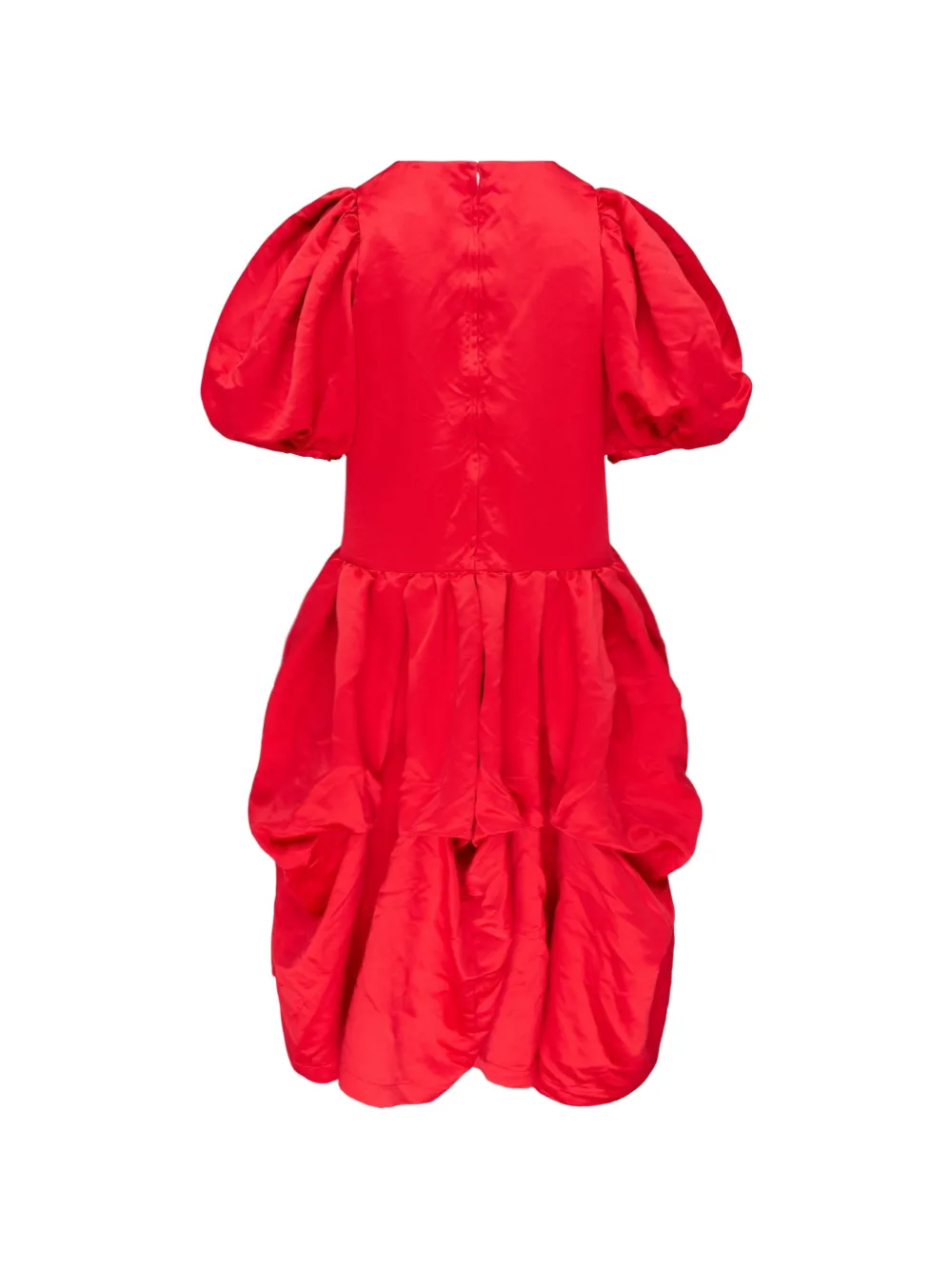 Comme Des Garçons Comme Des Garçons Gelaagde jurk Rood