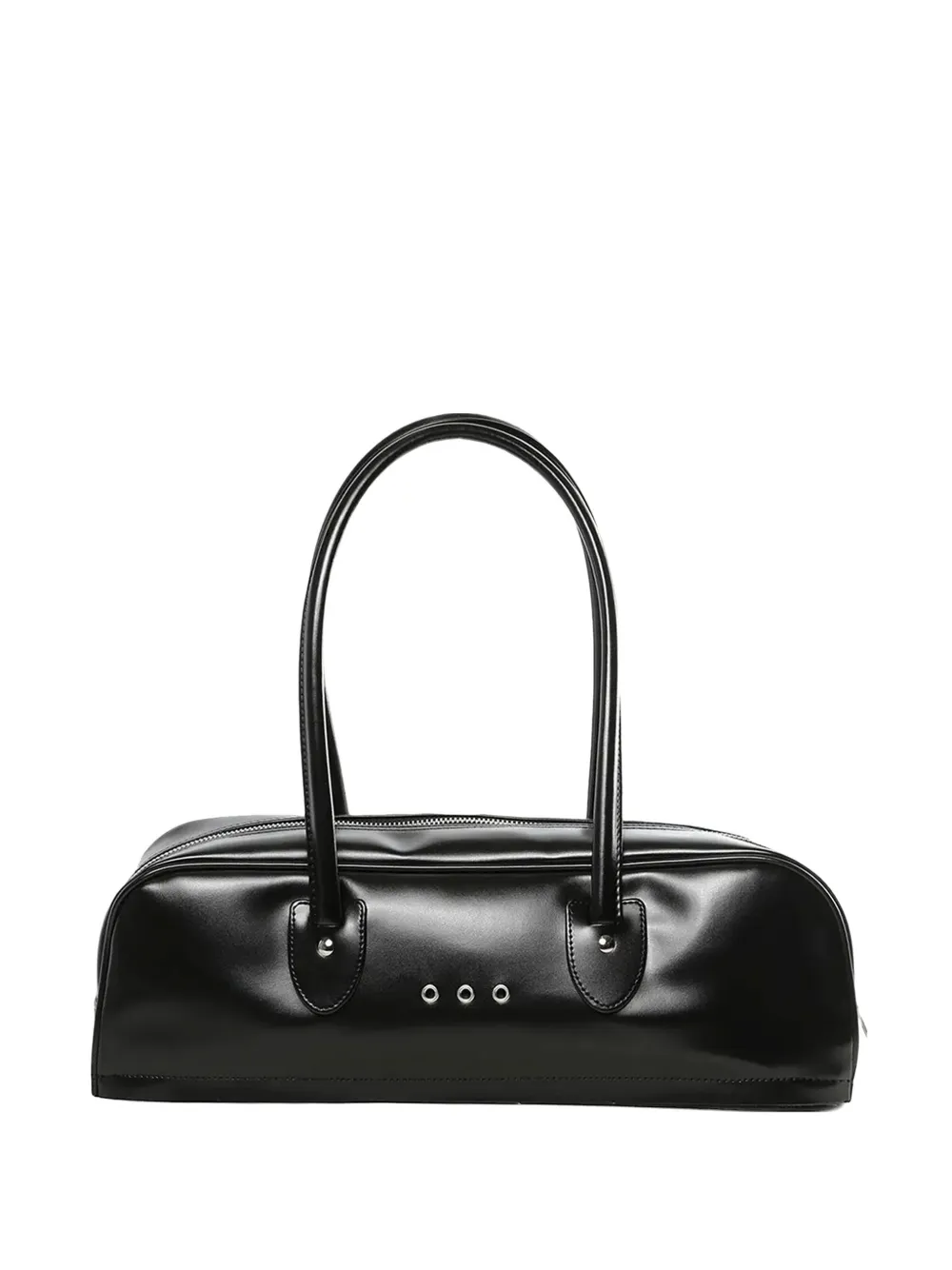 Comme Des Garçons Comme Des Garçons eyelet-embellished shoulder bag - Black