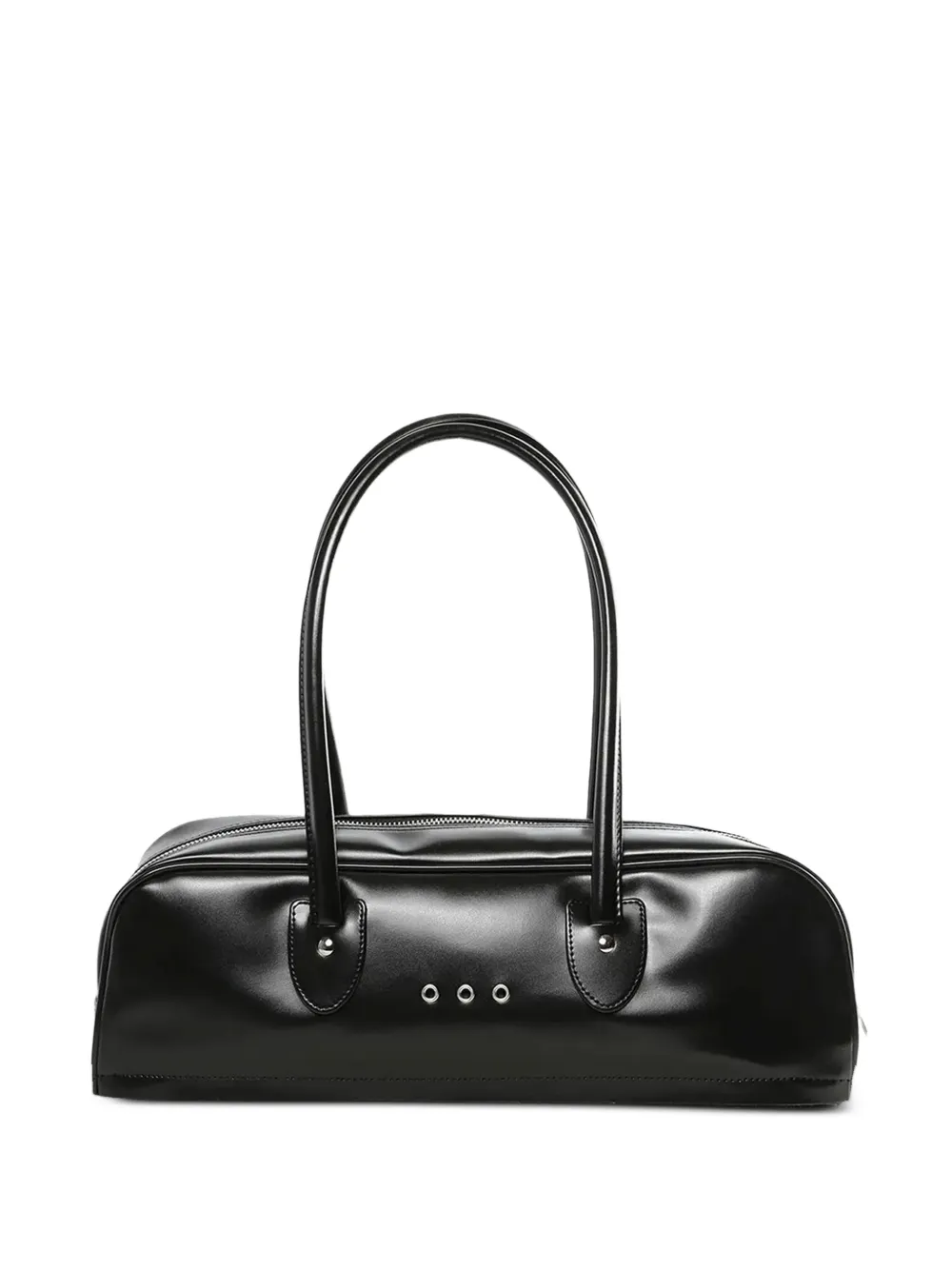 Comme Des Garçons Comme Des Garçons eyelet-embellished shoulder bag - Black