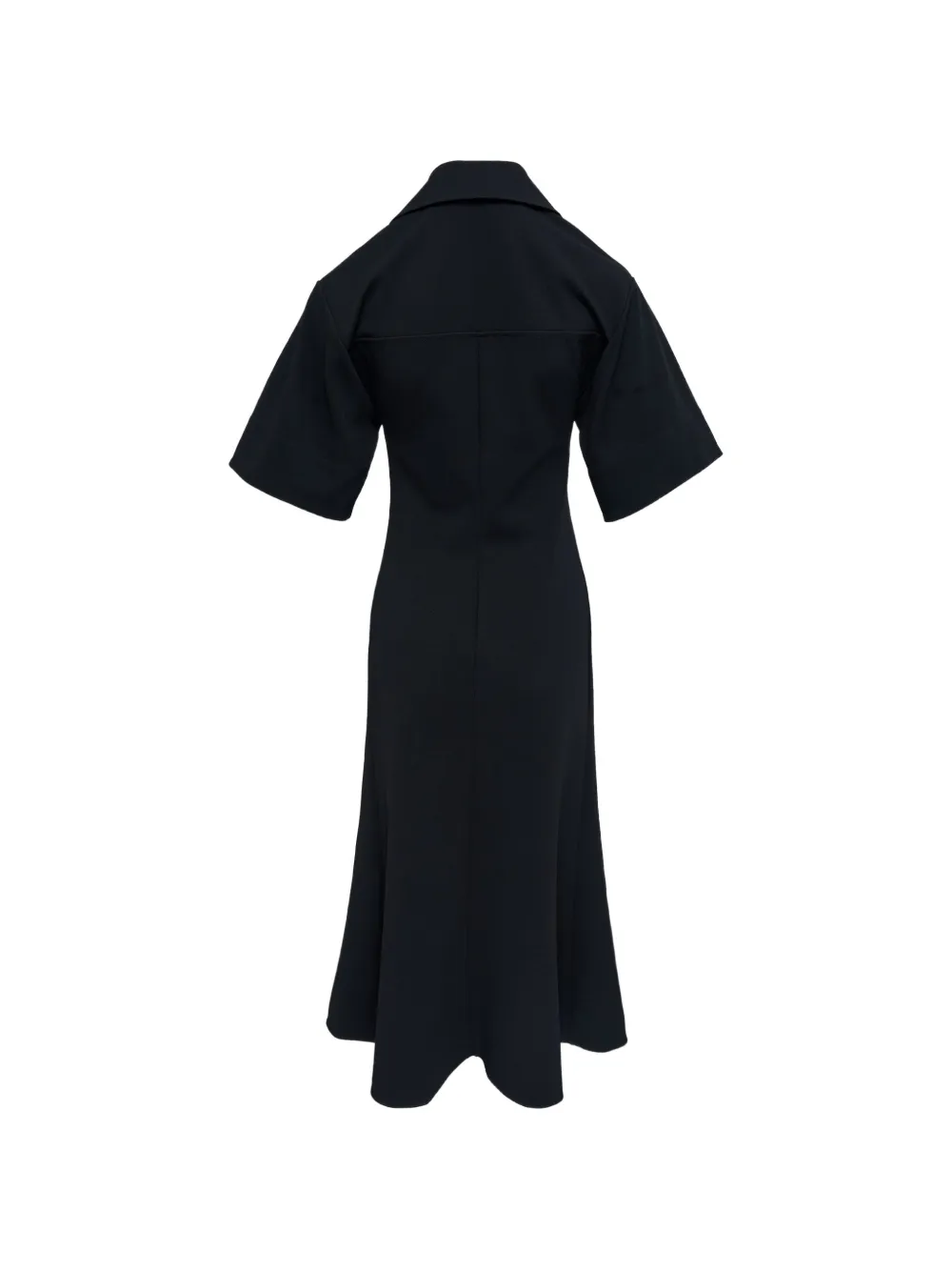 Jil Sander Jurk met korte mouwen Zwart