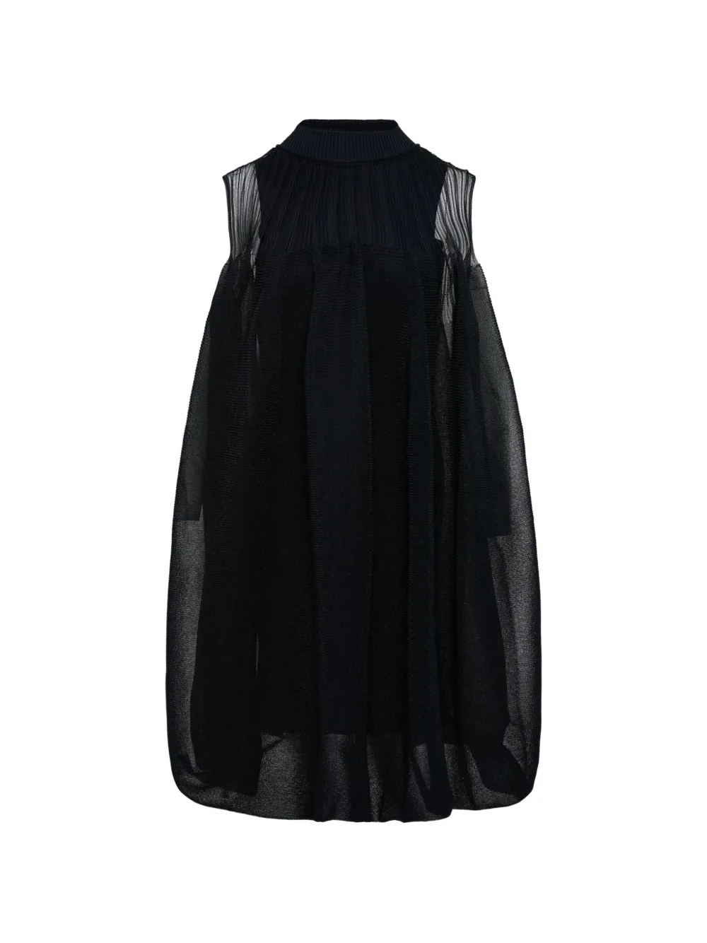 CFCL sleeveless mini dress - Nero