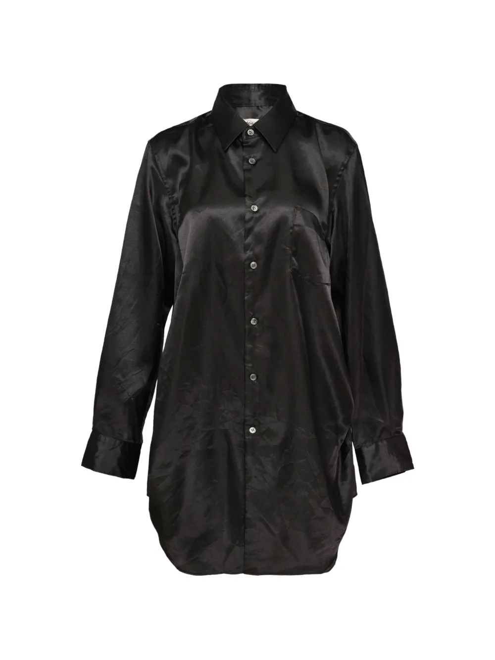 Comme Des Garçons long-sleeves mini dress - Nero