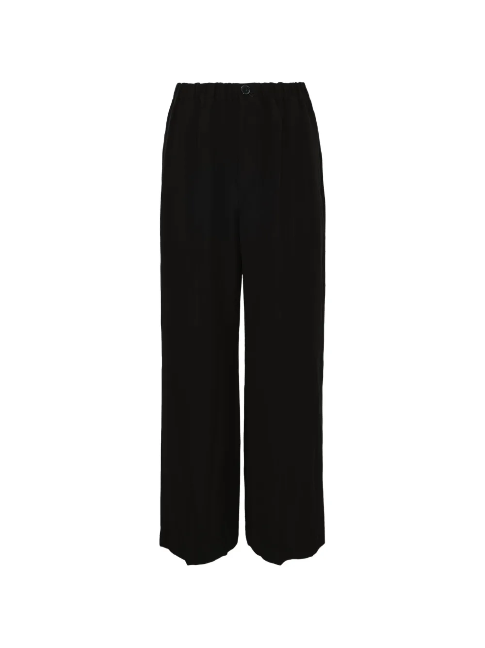 Enföld elasticated-waistband straight-leg trousers - Nero