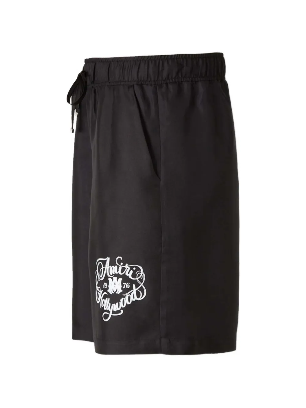 Hollywood elasticated waistband printed shorts