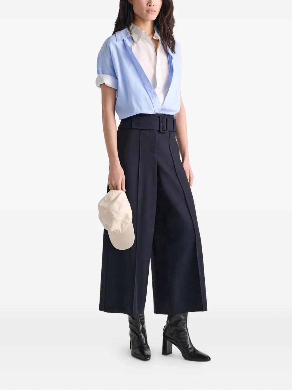  Dorothee Schumacher Camisa Con Bolsillo Con Manga Corta - Azul 