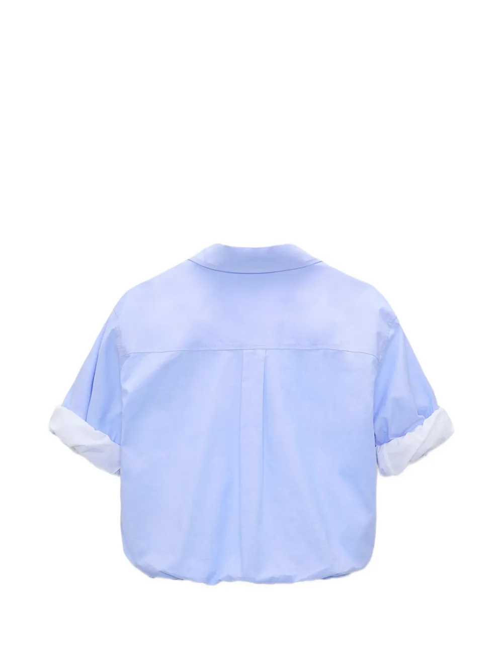 Dorothee Schumacher Overhemd met korte mouwen en zak Blauw