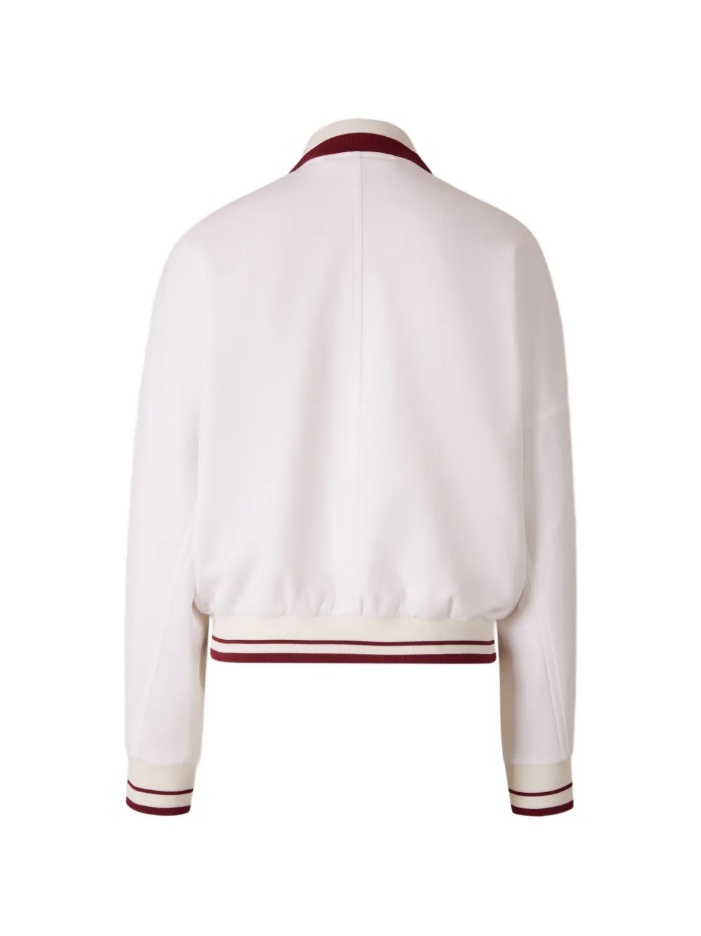  Marni Logo Embroidery Bomber Jacket - White 