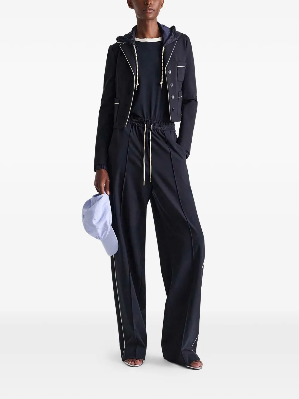  Dorothee Schumacher Veste à Poches Passepoilées - Bleu 