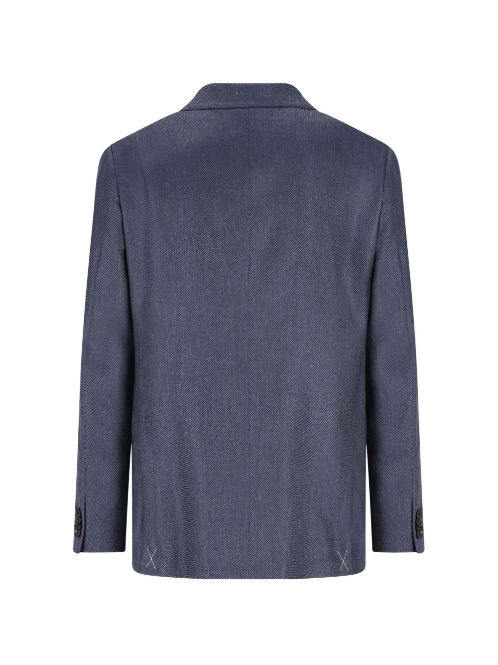  Zegna Single-breasted Blazer - Blue 