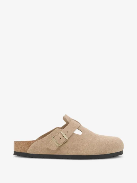 Birkenstock Boston Wildleder-Mules