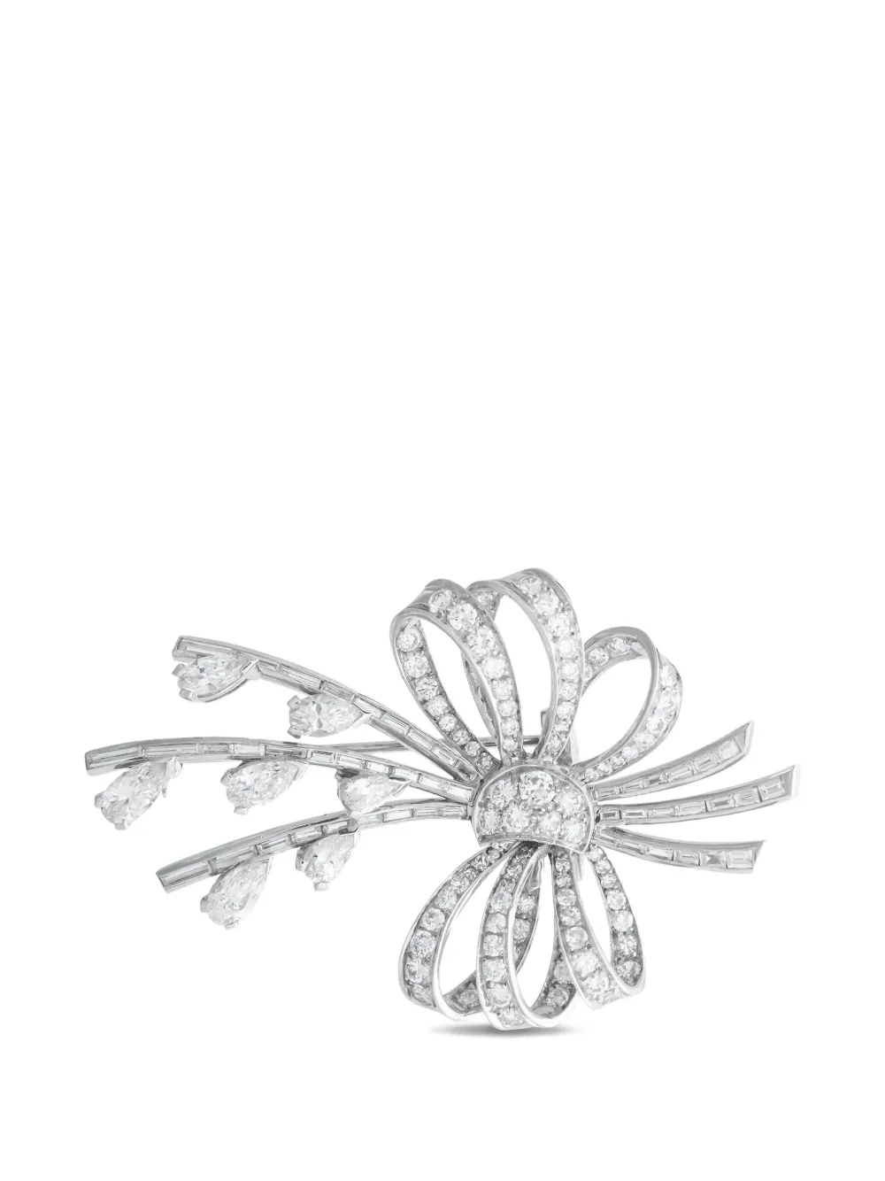 LB Exclusive diamond brooch - Argento