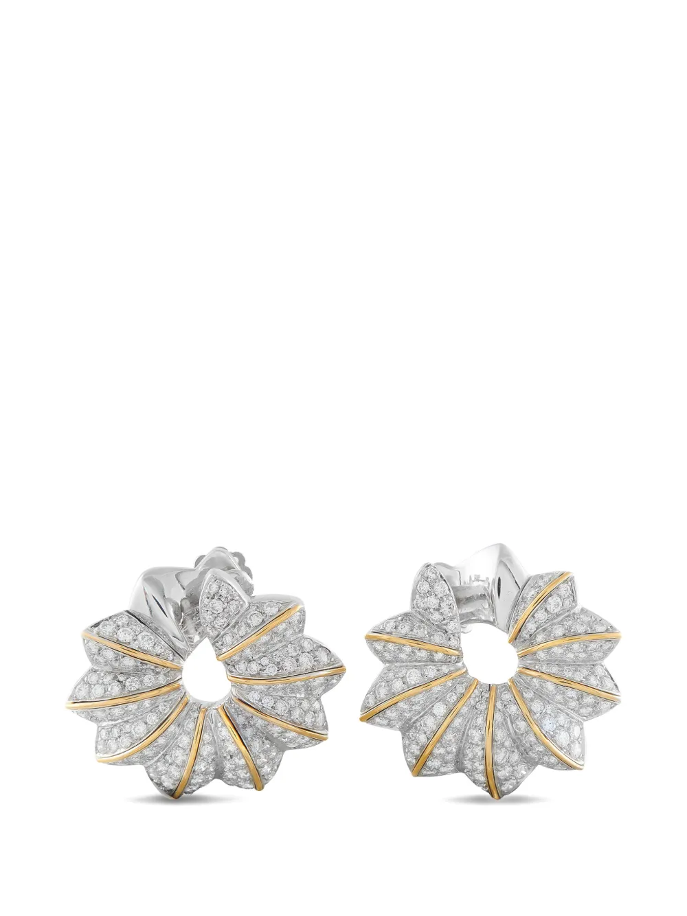 LB Exclusive diamond clip-on earrings - Argento