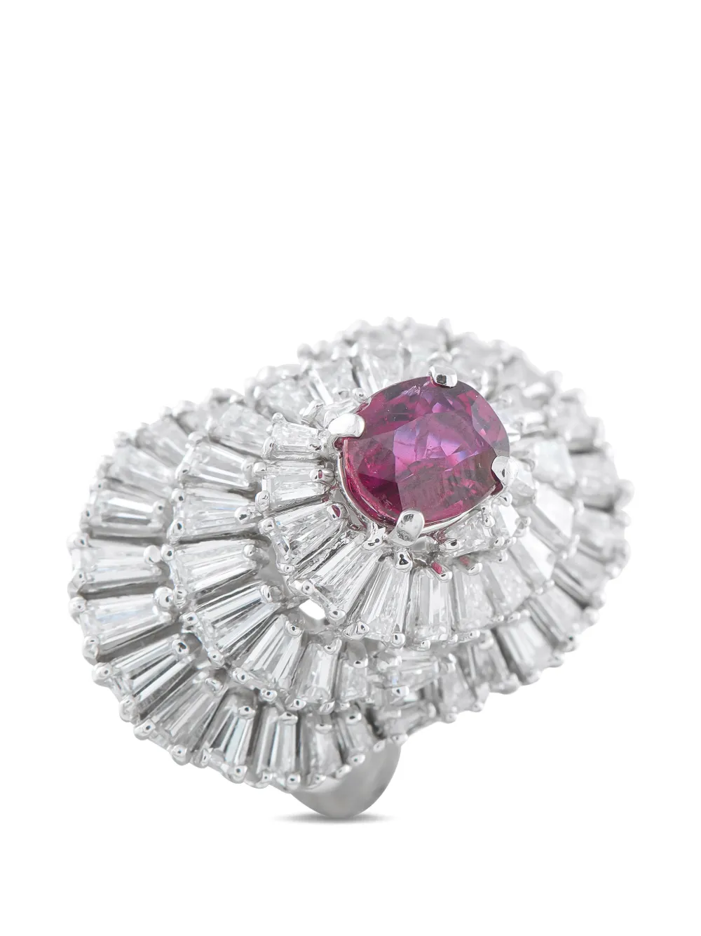 LB Exclusive ruby and diamond ring - Argento