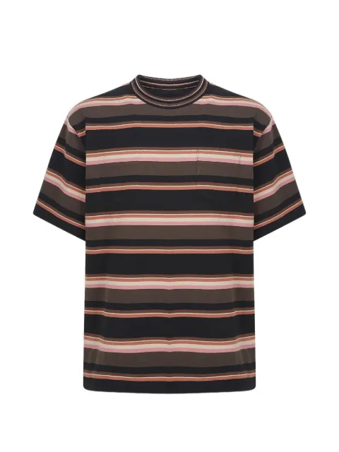 sacai horizontal-stripe T-shirt