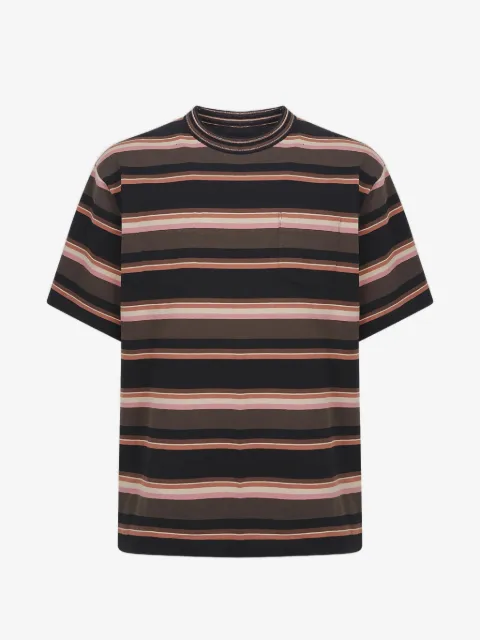sacai horizontal-stripe T-shirt