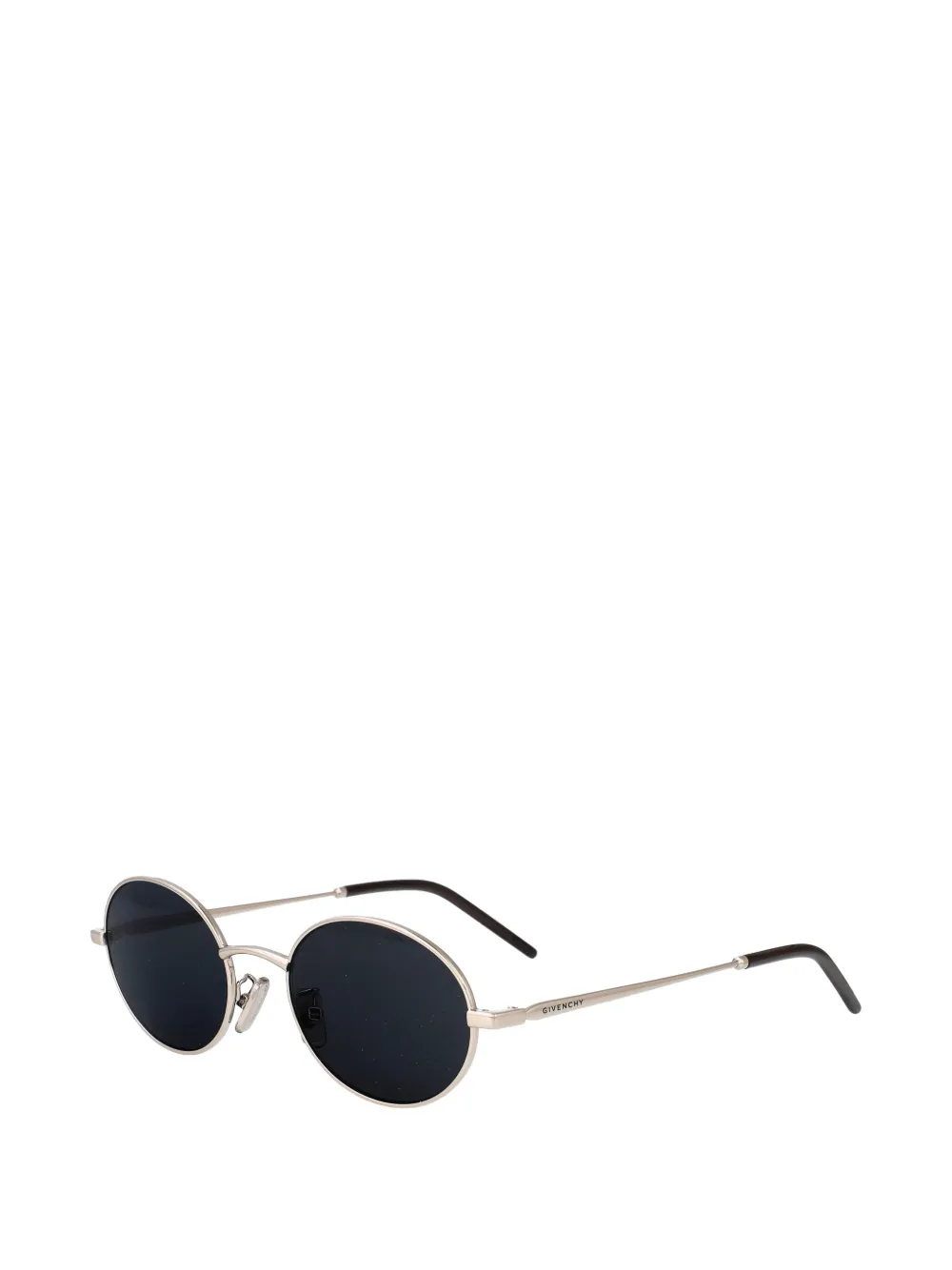 Givenchy Eyewear City Oval-frame Sunglasses - Silver 