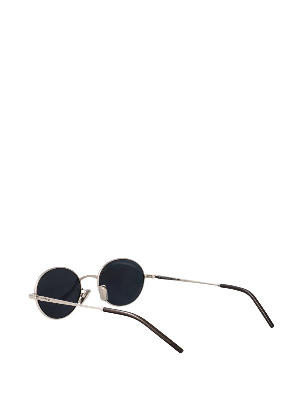 Givenchy Eyewear City zonnebril met ovalen montuur Zilver