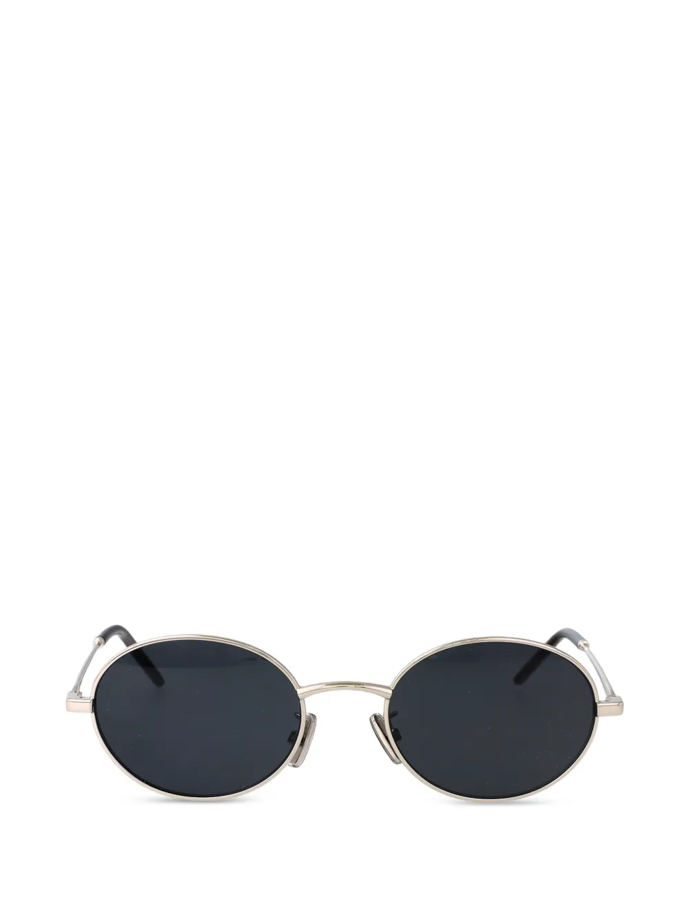 Givenchy Eyewear City oval-frame sunglasses - Silber