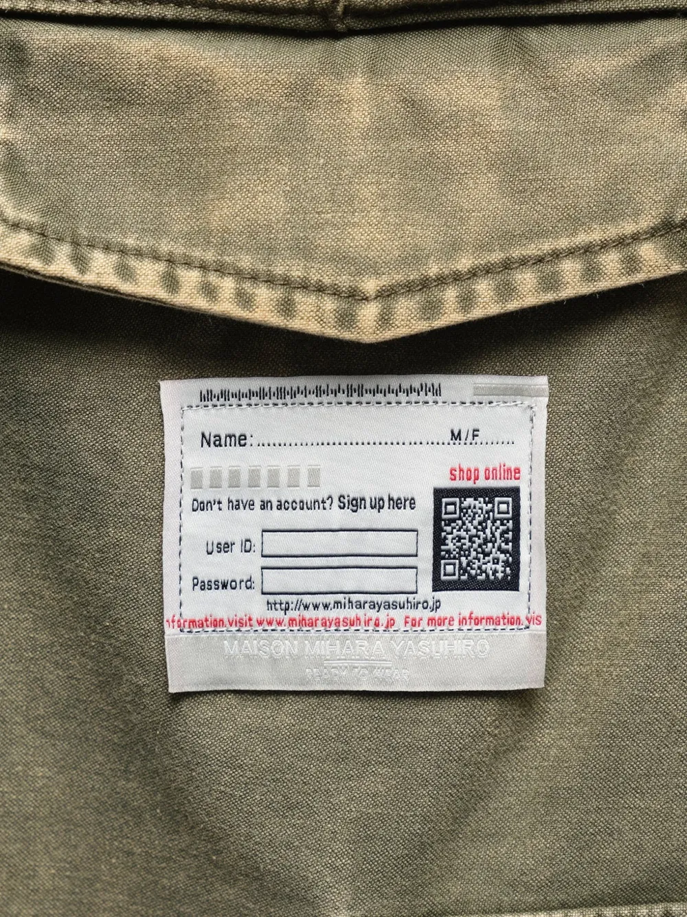 Maison MIHARA YASUHIRO Midi-plooirok Beige