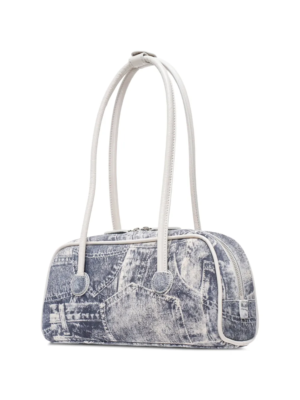 Soft Boston patchwork shoulder bag