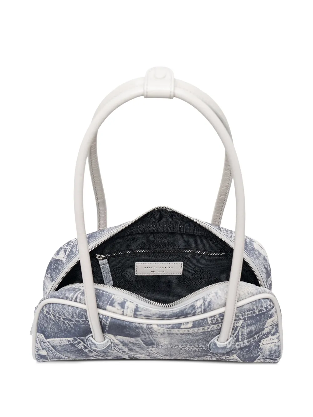 Soft Boston patchwork shoulder bag