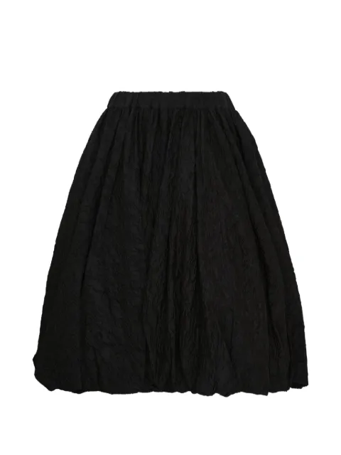 Noir Kei Ninomiya — ruffled midi skirt
