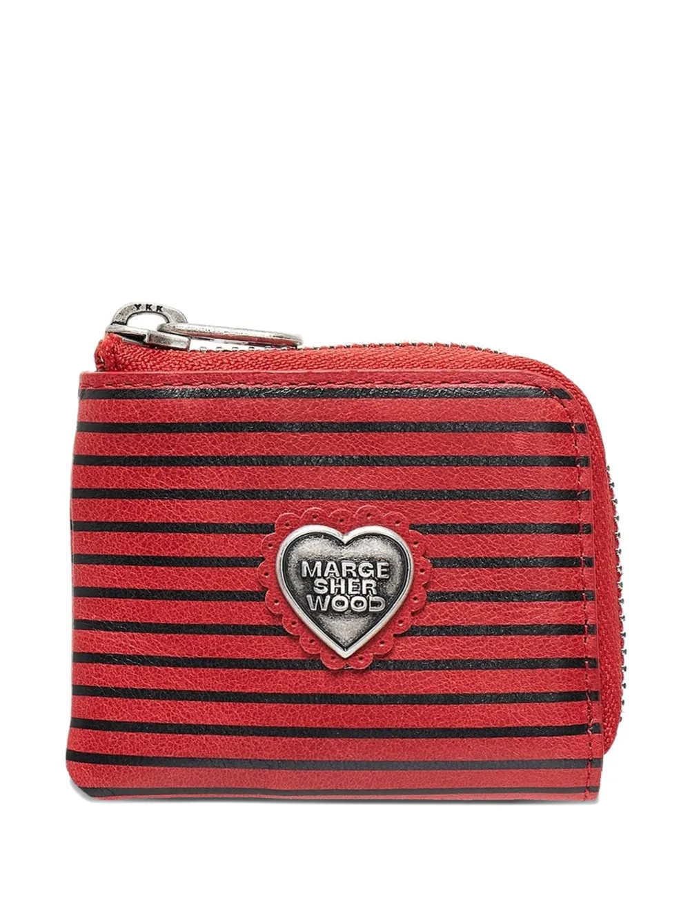 Marge Sherwood x Peanuts charm-detail coin purse - Rosso