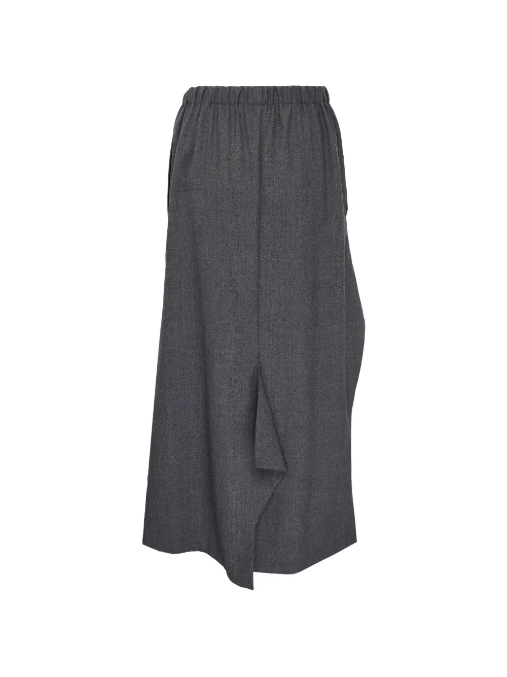  Enföld Elasticated-waistband Midi Skirt - Grey 
