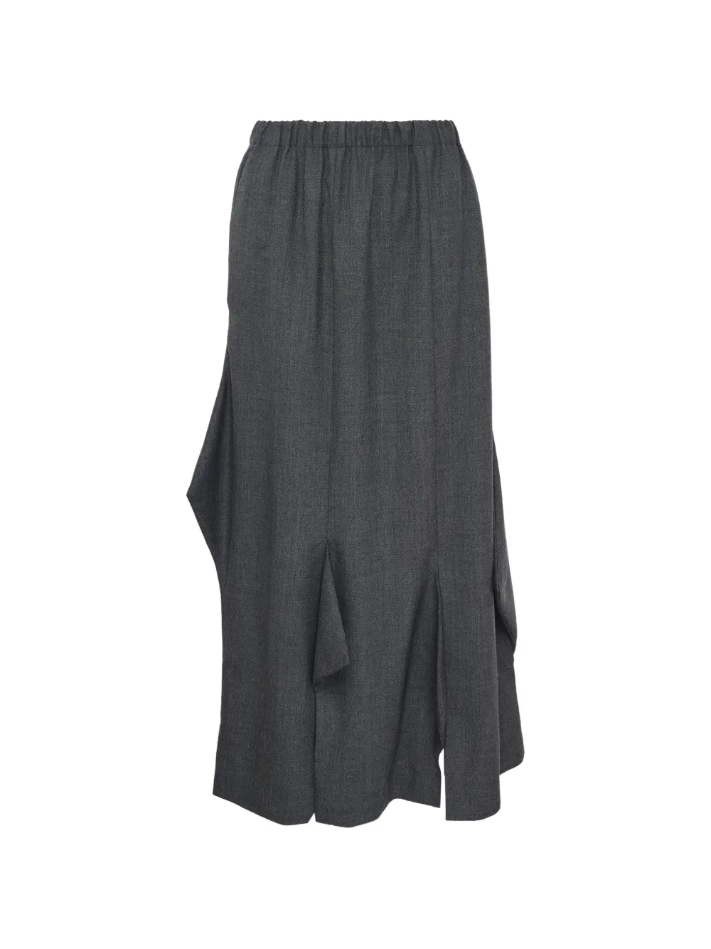 Enföld elasticated-waistband midi skirt - Grigio