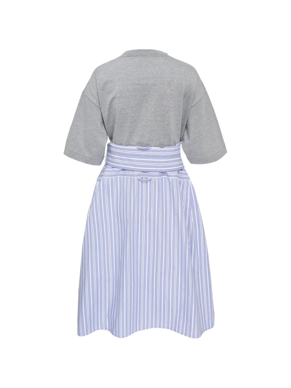  Maison Mihara Yasuhiro Striped Dress - Blue 