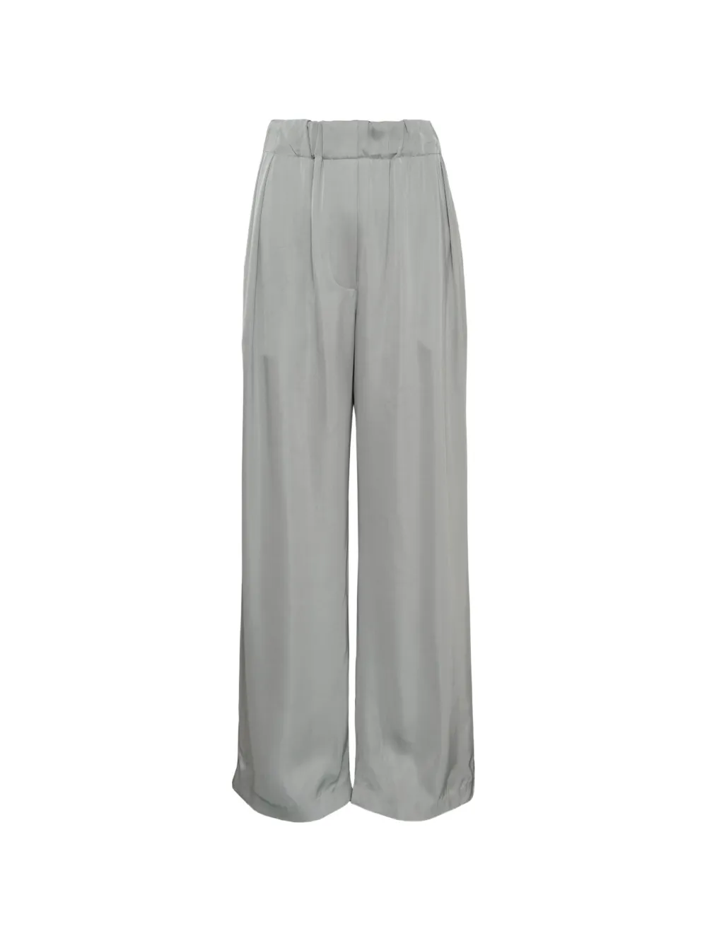 Jil Sander elasticated-waistband palazzo pants - Grigio