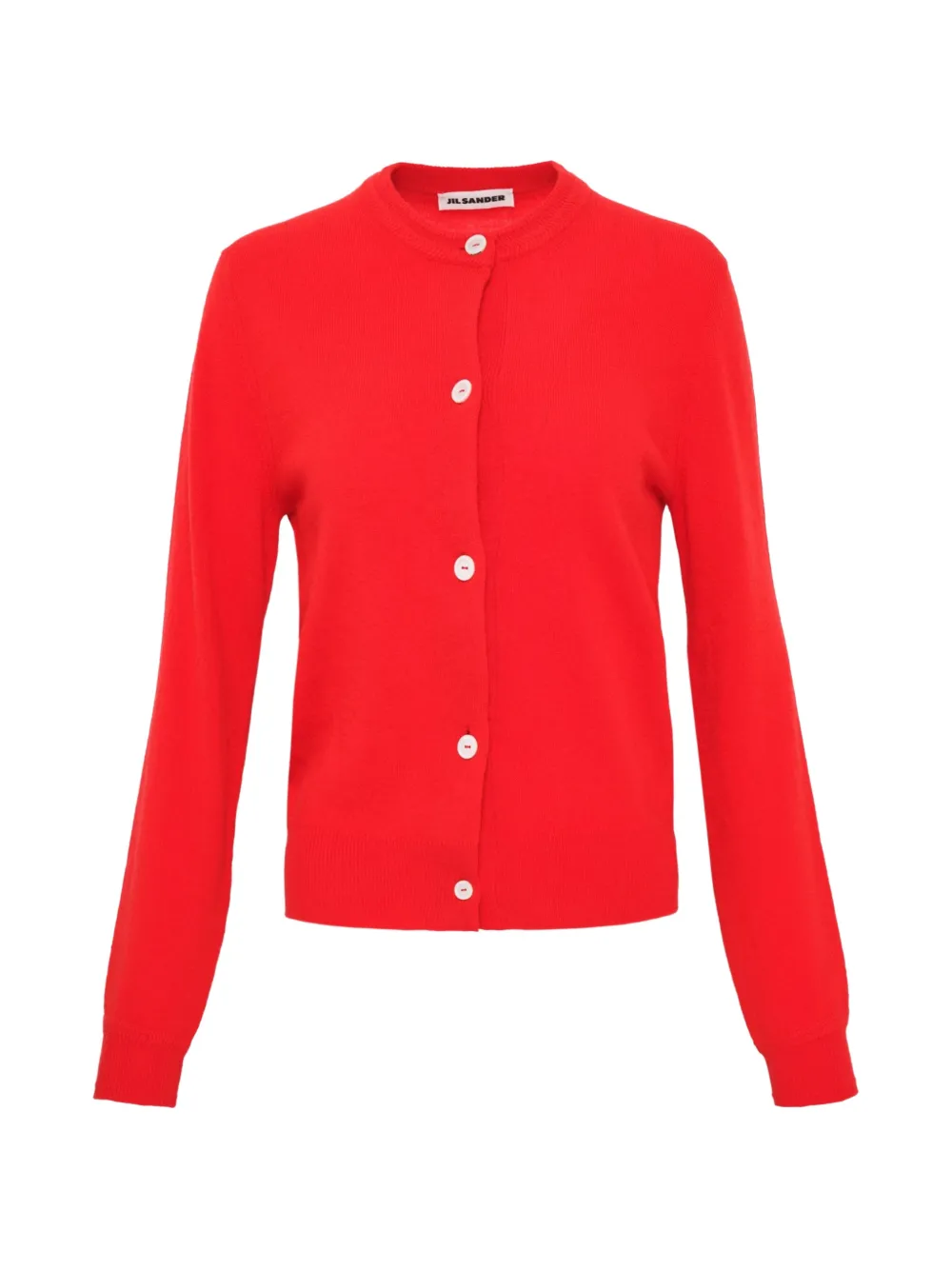 Jil Sander buttoned cardigan - Rosso