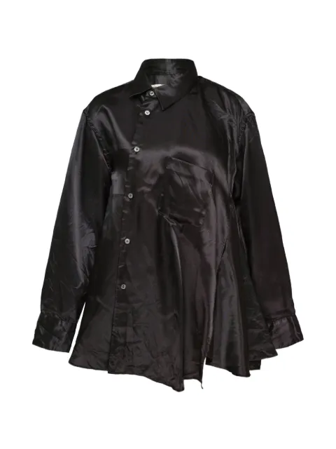 Comme Des Garçons long-sleeves asymmetric dress
