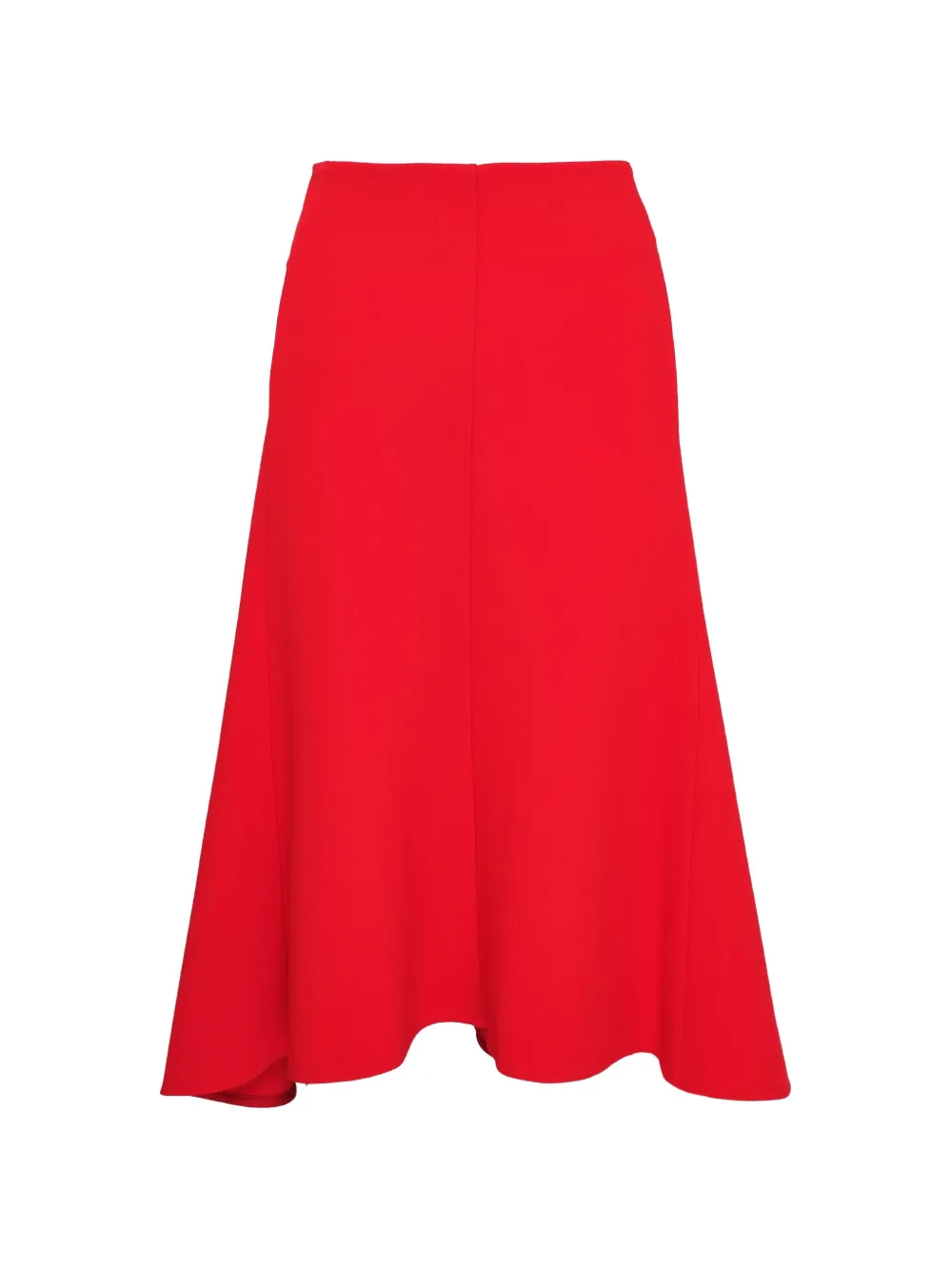Jil Sander red A-line skirt - Rosso