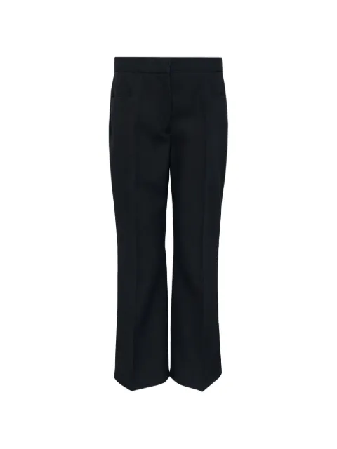 Jil Sander pantalones acampanados con bolsillos