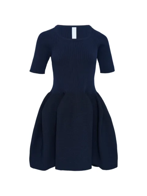 CFCL vestido de canalé manga corta