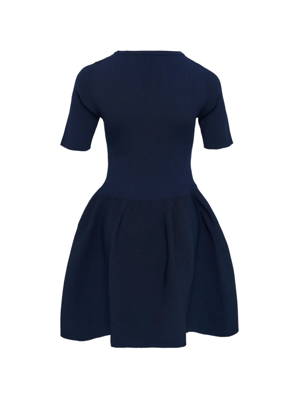  Cfcl Ribbed Short-sleeve Dress - Blue 
