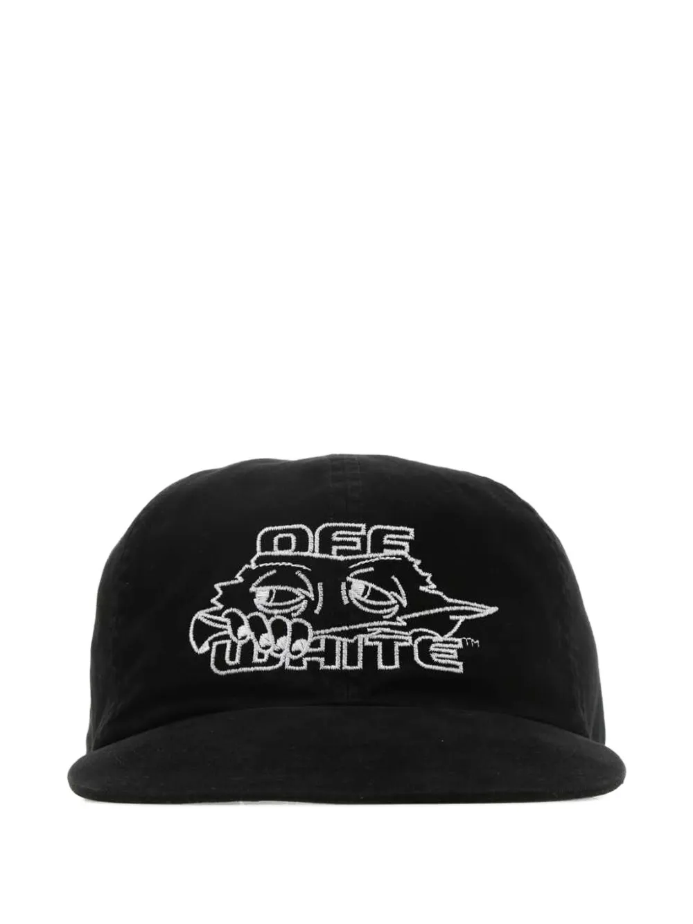 Off-white Baseball Cap In Black