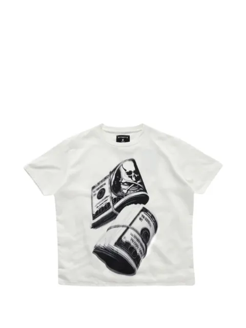 Mastermind Japan x Trippy Mikio Art T-Shirt mit grafischem Print