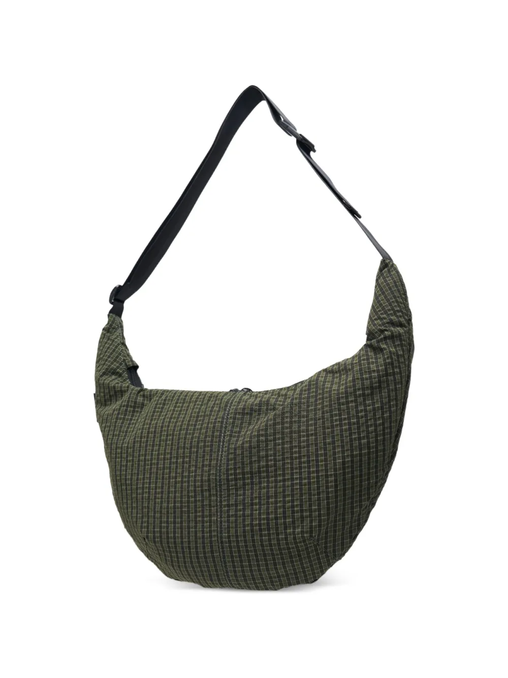  Comme Des Garçons Homme Check-pattern Shoulder Bag - Green 