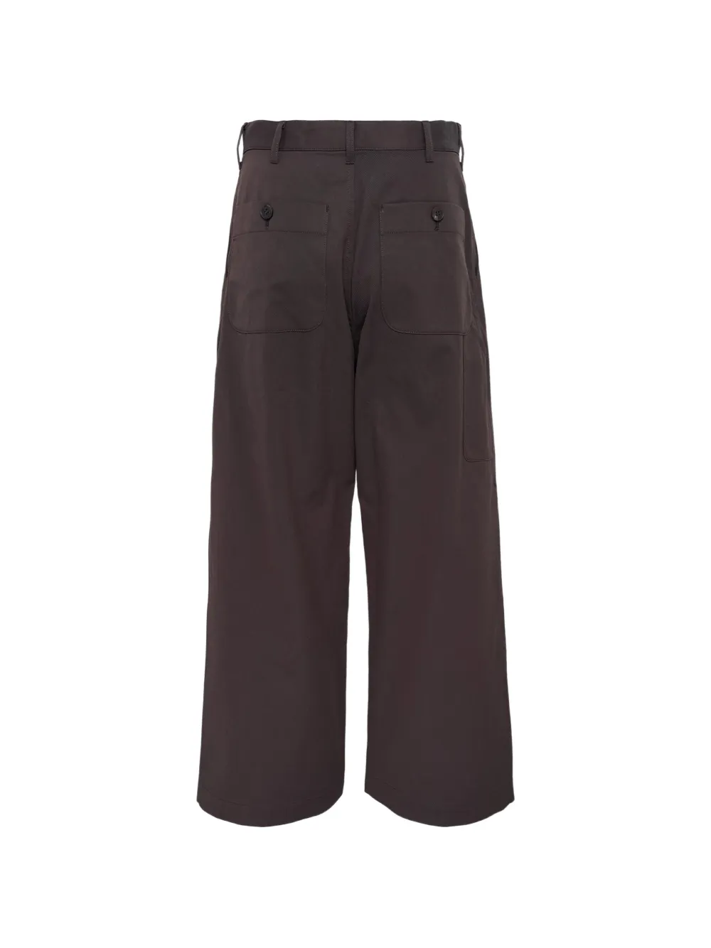  Comme Des Garçons Homme Wide-leg Trousers - Brown 