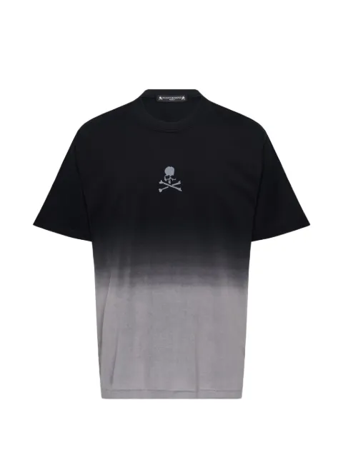 Mastermind Japan skull-print ombré-effect T-shirt