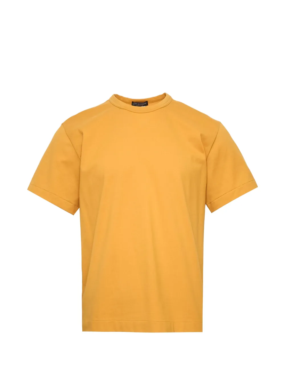 Comme des Garçons Homme Plus crew-neck short-sleeved T-shirt - Arancione