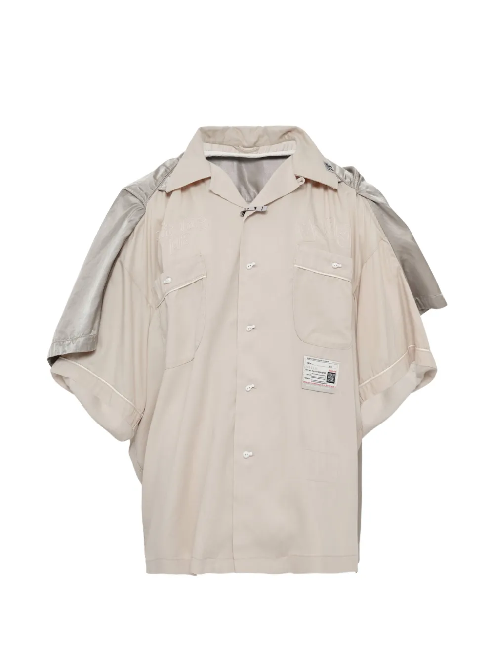 Maison MIHARA YASUHIRO pocket shirt - Nude