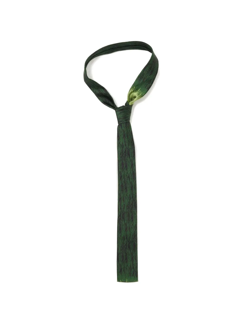 Doublet trompe-l'oeil tie - Verde