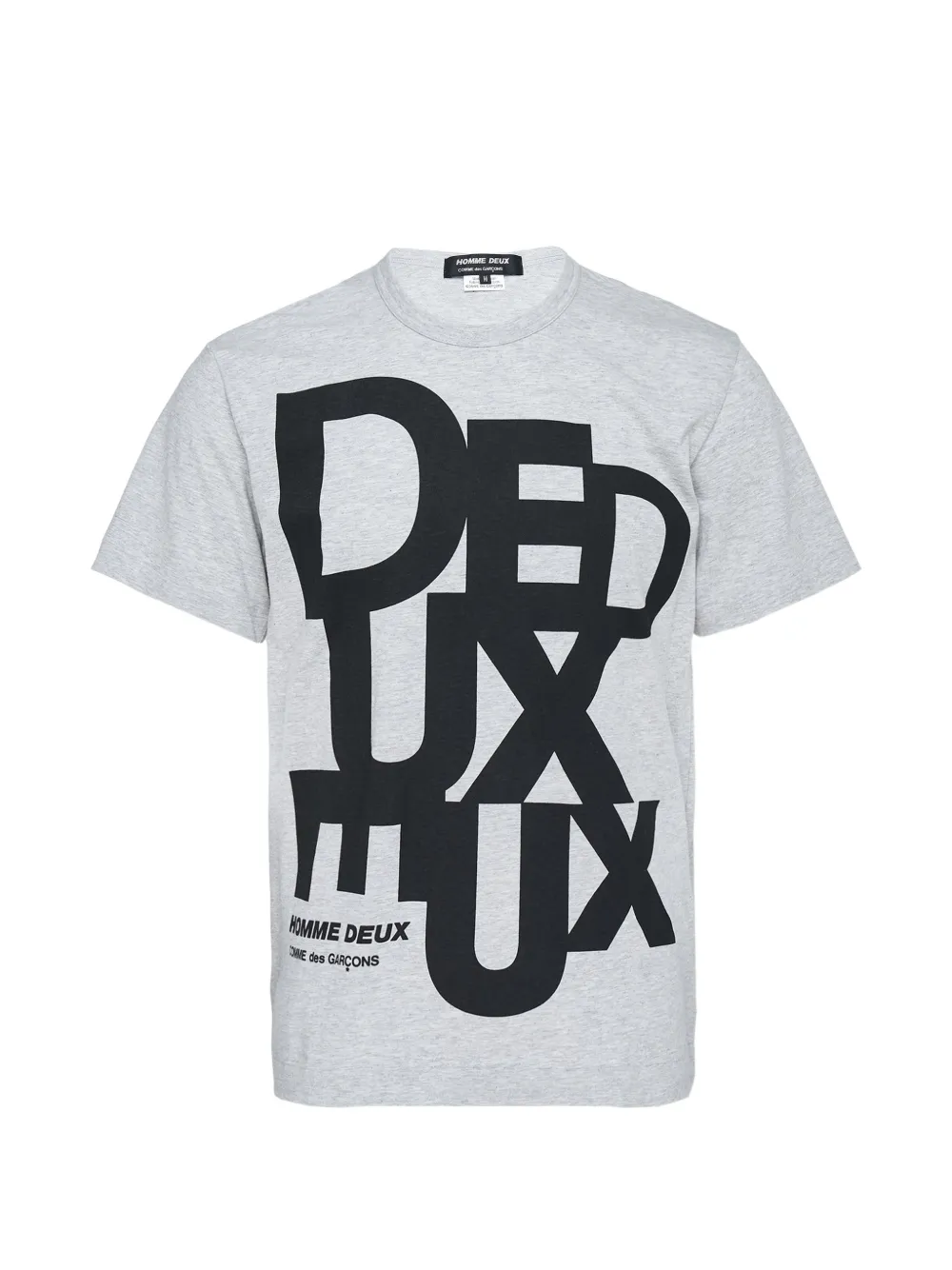 Comme des Garçons Homme Deux logo-print T-shirt - Grigio