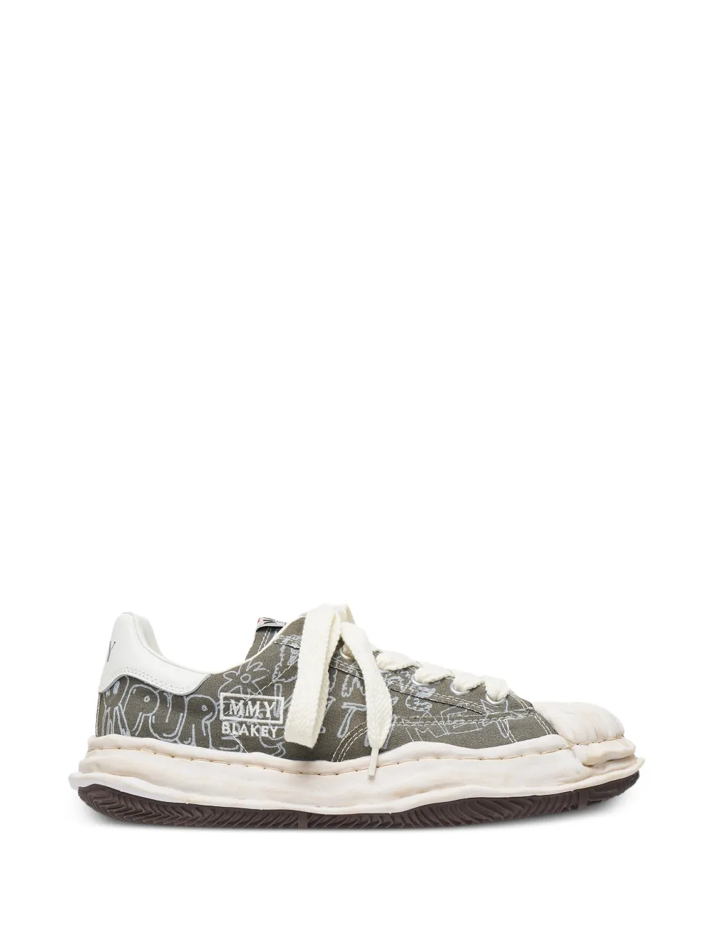 Maison MIHARA YASUHIRO Blakey sneakers Groen