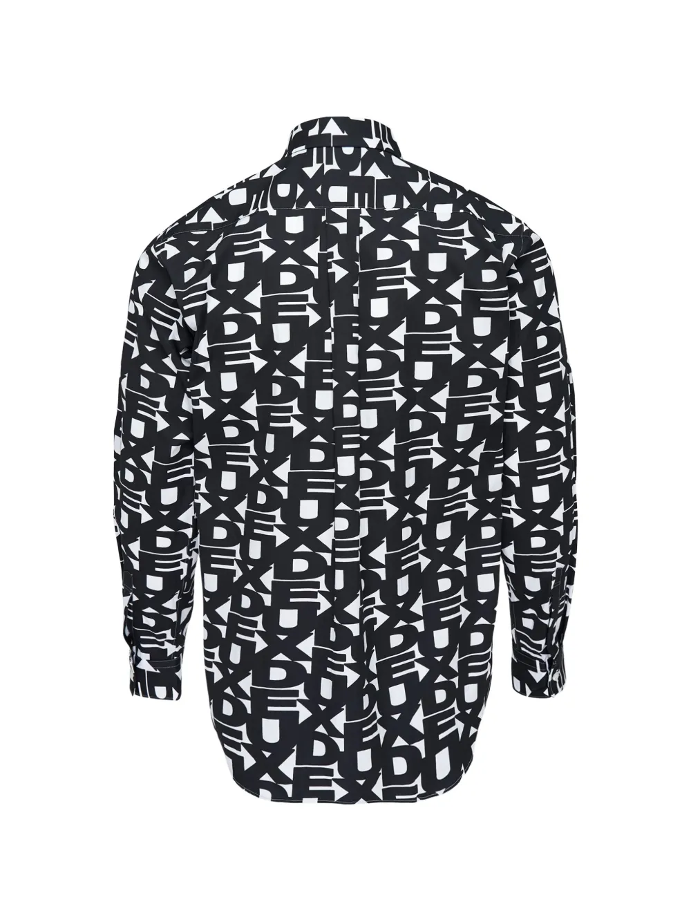 Comme des Garçons Homme Deux Overhemd met logoprint Zwart