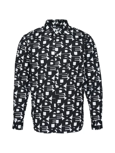 Comme des Garçons Homme Deux logo-print cotton shirt